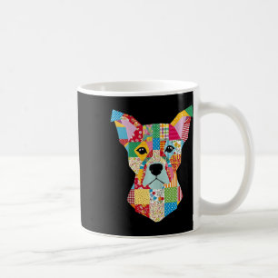 Quilt Pattern Dog For Quilting Lover Quilter Sewin Coffee Mug