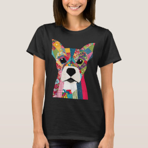 Quilt Pattern Dog For Quilting Lover Quilter Sewin T-Shirt