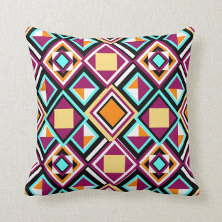 Quilt Pattern Repeat Pillow! Throw Pillow