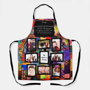 QUILT PHOTO FRAME ADD PHOTOS APRON