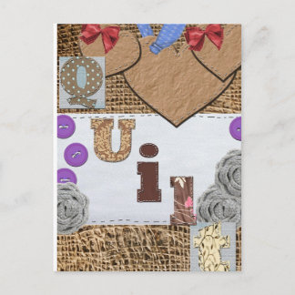 Quilt producten postcard