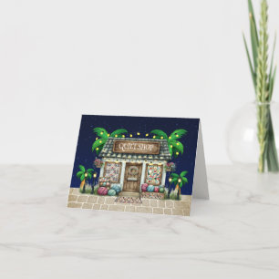 QUILT Shop Greeting CARD