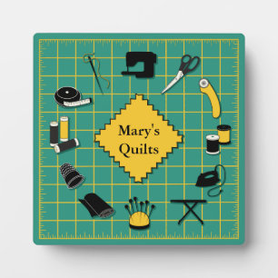 Quilt Time Customize the Label Plaque