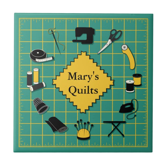 Quilt Time Customize the Label Tile (Front)