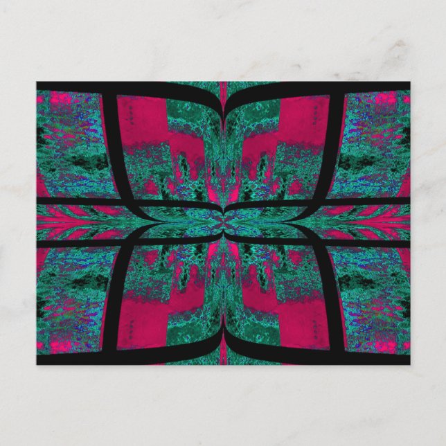 Quilted Butterfly 16  Postcard (Front)