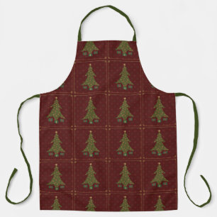 Quilted Christmas All-Over Print Apron