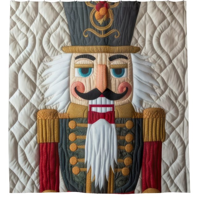 Quilted Christmas Nutcracker (Front)