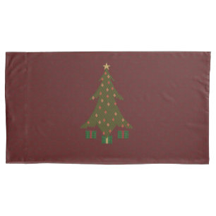 Quilted Christmas Pillowcase