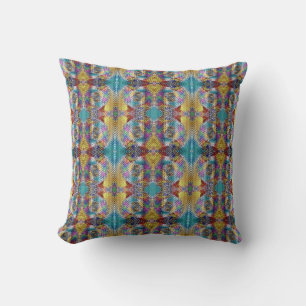 Quilted Design Throw Pillow