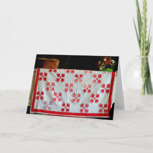 Quilted Family Treasure's Greeting Card