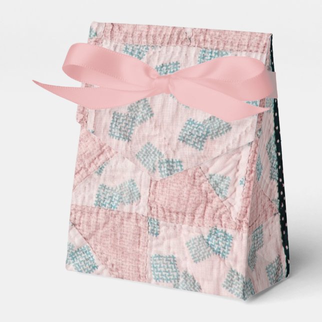 Quilted faux Gift box (Front Side)