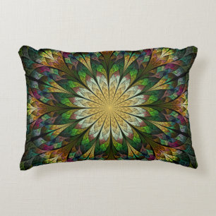 Quilted Flower Accent Pillow