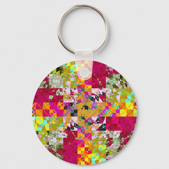 Quilted Keychain (Front)