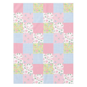 Quilted Patchwork Table Cloth