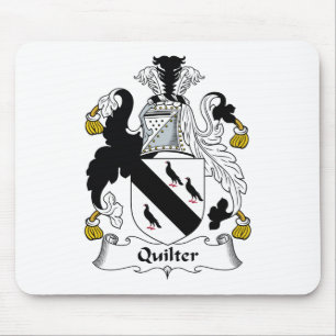 Quilter Family Crest Mouse Pad