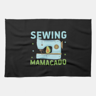 Quilter Gift Sewing Mamacado Kitchen Towel