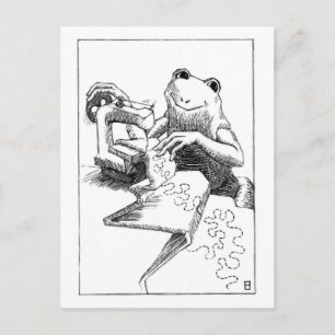 quilter postcard