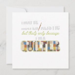 Quilter Quilting Quilt Crafting Sewing Machine Gif Invitation