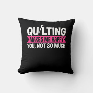 Quilter Quilting Sewing Gifts Throw Pillow
