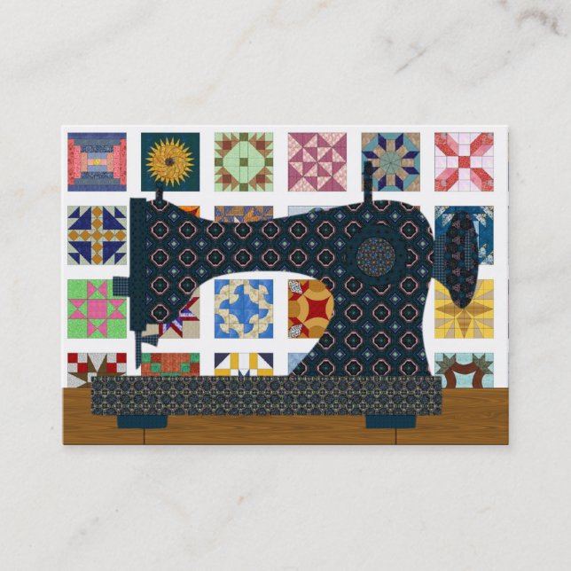 Quilter / Seamstress Card - SRF (Front)