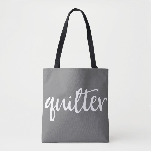 Quilter Tote Bag (Front)