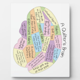 Quilter's Brain Plaque