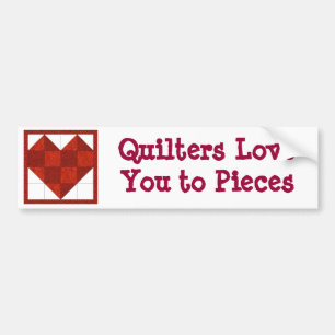 Quilter's Bumper Sticker
