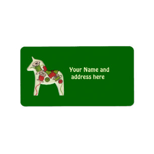 Quilter's Christmas Address Label