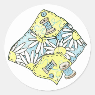 Quilter's sticker