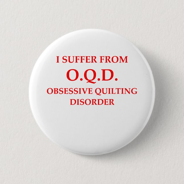 quilting 2 inch round button (Front)