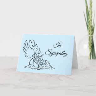 Quilting Angel Sympathy Card