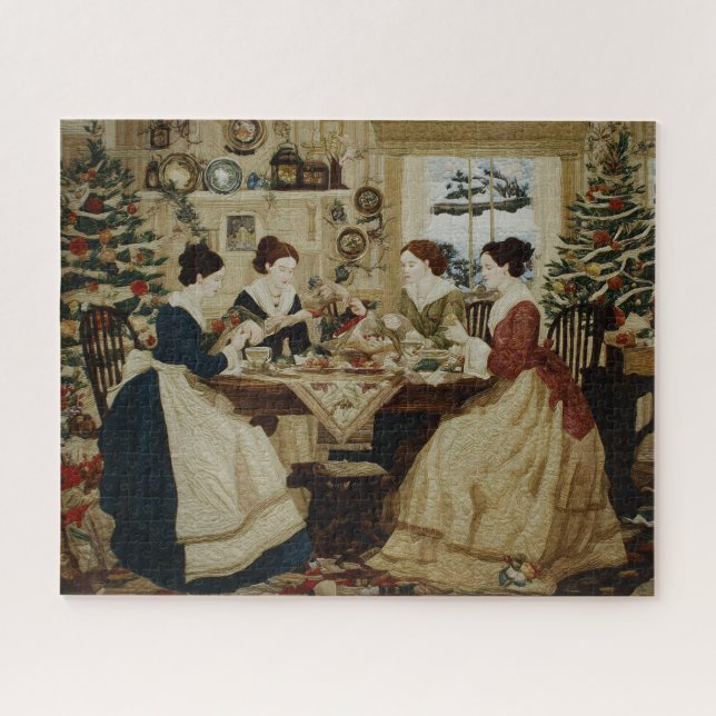 Quilting Bee Jigsaw Puzzle (Horizontal)