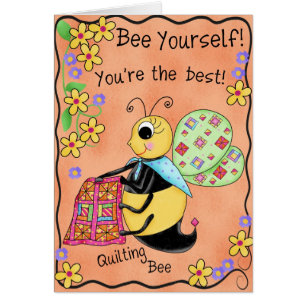 Quilting Bee Whimsy Honey Bee Yourself Art