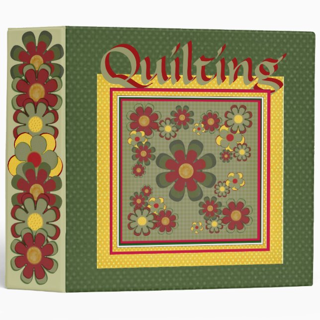 Quilting Binder (Front/Spine)