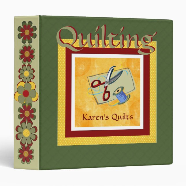 Quilting Binder (Front/Spine)