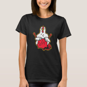 Quilting Chicken I Sewing T-Shirt