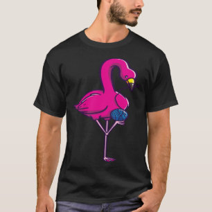 Quilting Crochet Gif for Women Knitting Flamingo T-Shirt