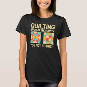 Quilting For Sewing Enthusiast Men Women Quilt 1 T-Shirt