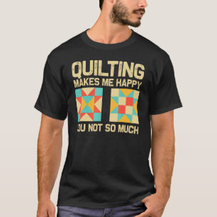 Quilting For Sewing Enthusiast Men Women Quilt 1 T-Shirt
