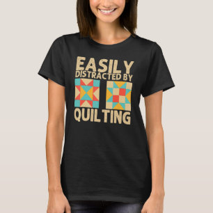 Quilting For Sewing Enthusiast Men Women Quilt T-Shirt