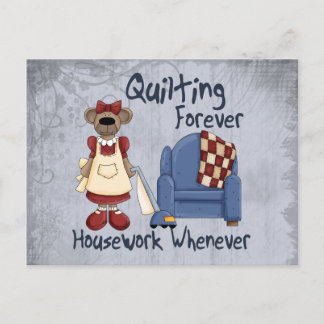 Quilting Forever Postcard
