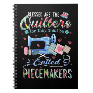 Quilting Gifts   Quilting For They Shall Be Called Notebook
