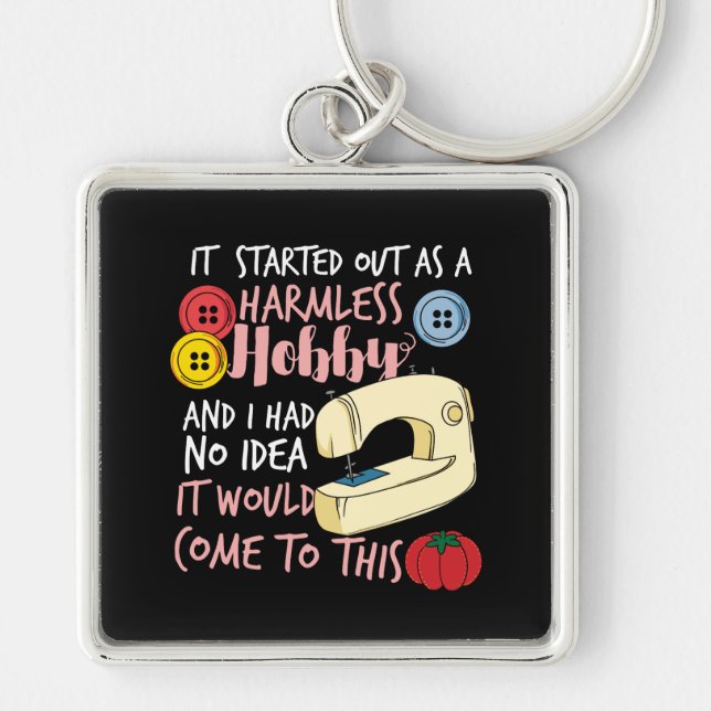 Quilting Keychain (Front)
