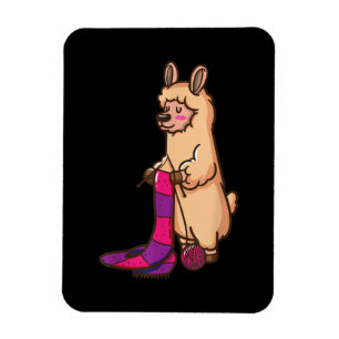 Quilting Llama Birthday Gifts Quilting Lovers Magnet