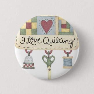 Quilting merchandise 2 inch round button