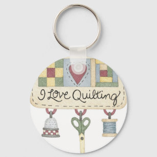 Quilting merchandise keychain