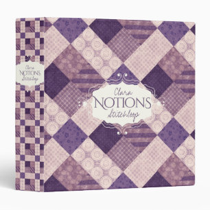 Quilting patchwork quilt blocks crafts binder