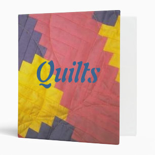 Quilting photo album binder