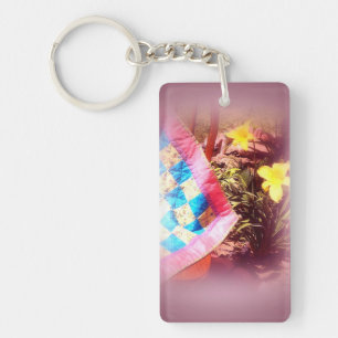 Quilting Pretty Keychain