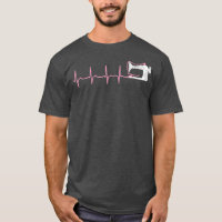 Quilting Quilter Apparel Sewing Gifts  Heartbeat